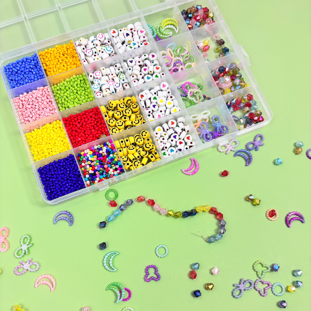Large DIY Jewelry Making Kit with Assorted Beads