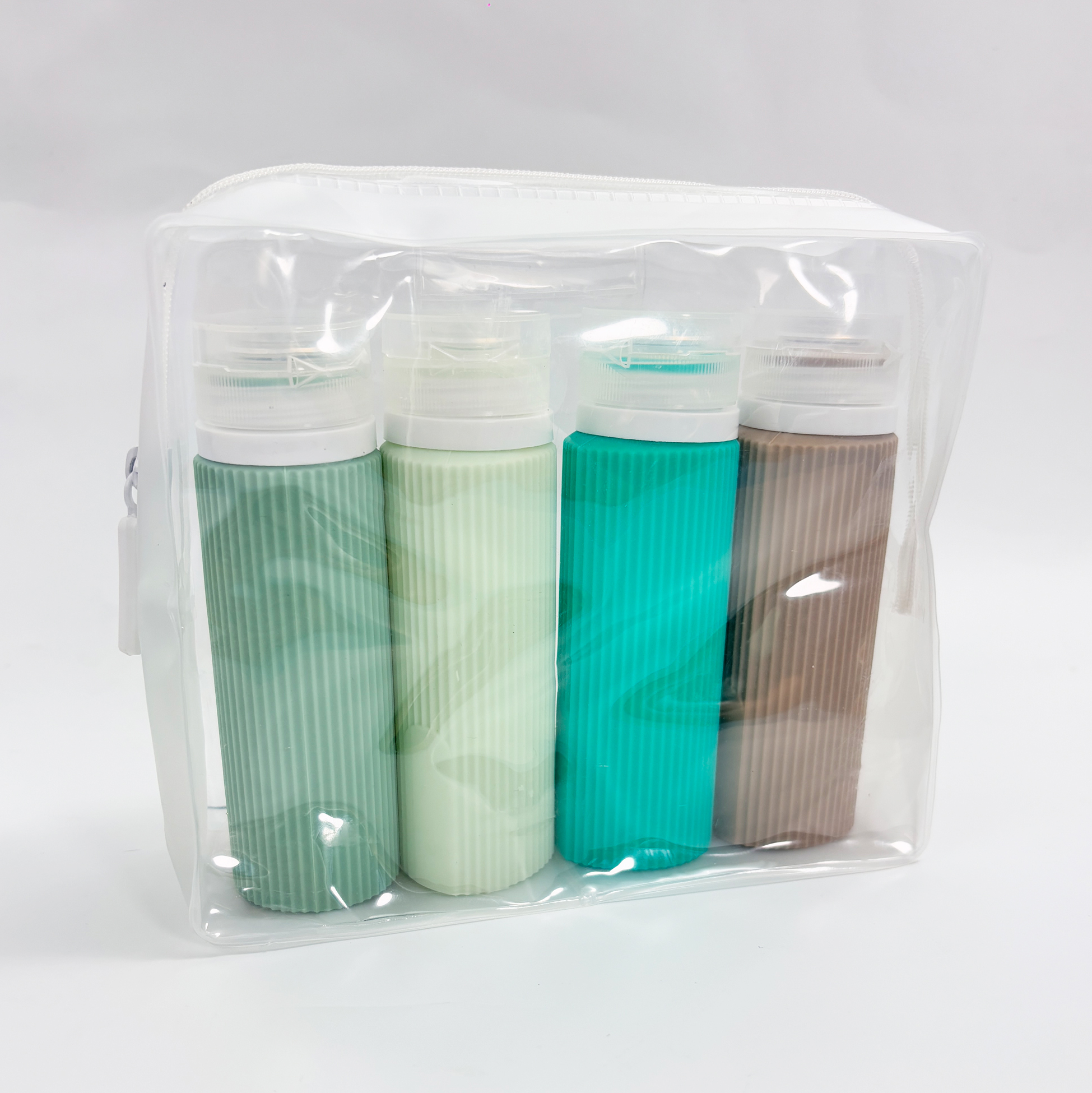 4-pack Silicone Travel Lotion Bottles