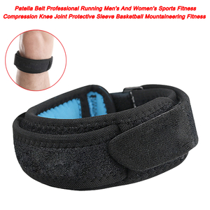 Patella Belt Professional Running Men's And Women's Sports Fitness Compression Knee Joint Protective Sleeve Basketball Mountaineering Fitness