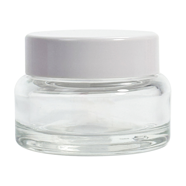 50ml Glass Cream Jar with PP Lid