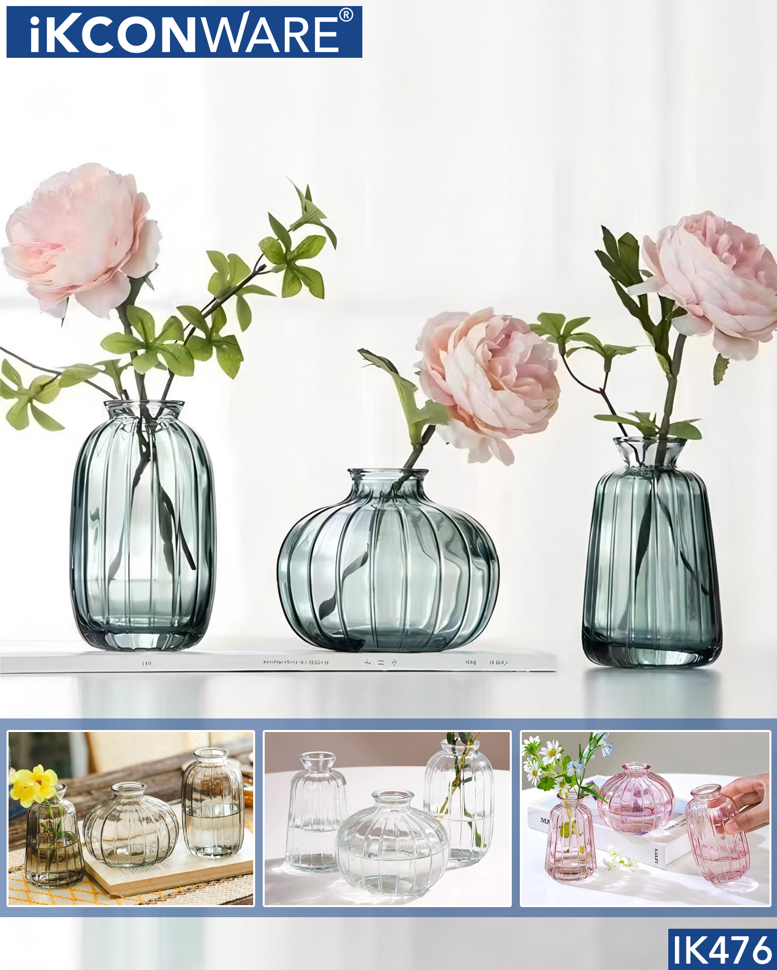 Glass Flower Vase