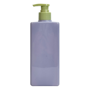400ml Plastic Flat Square Lotion Pump Bottle
