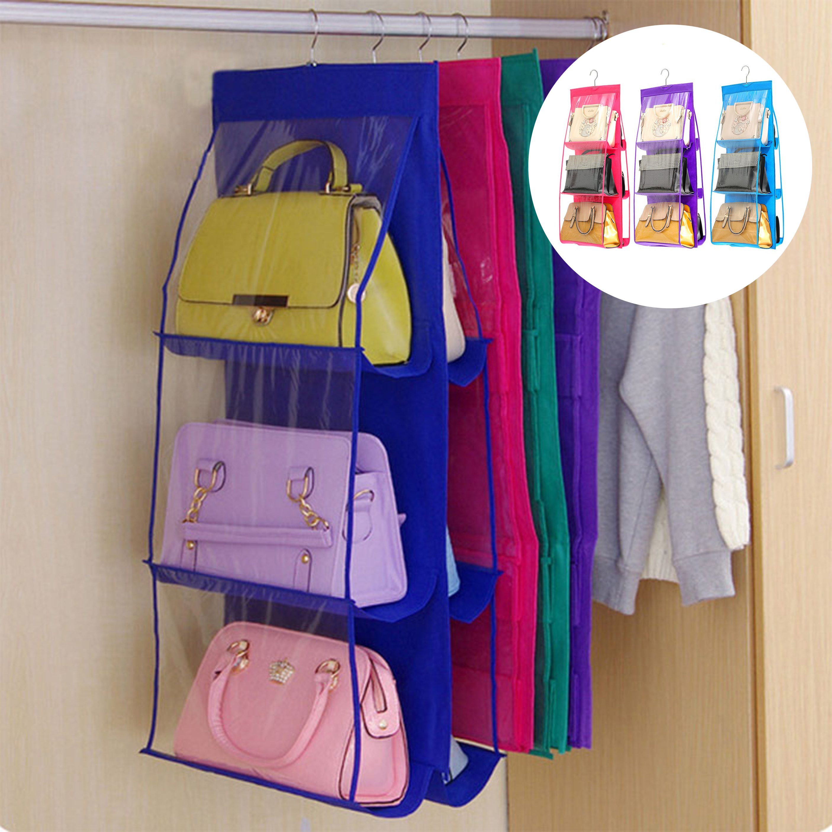 Hanging Handbag Storage Organizer