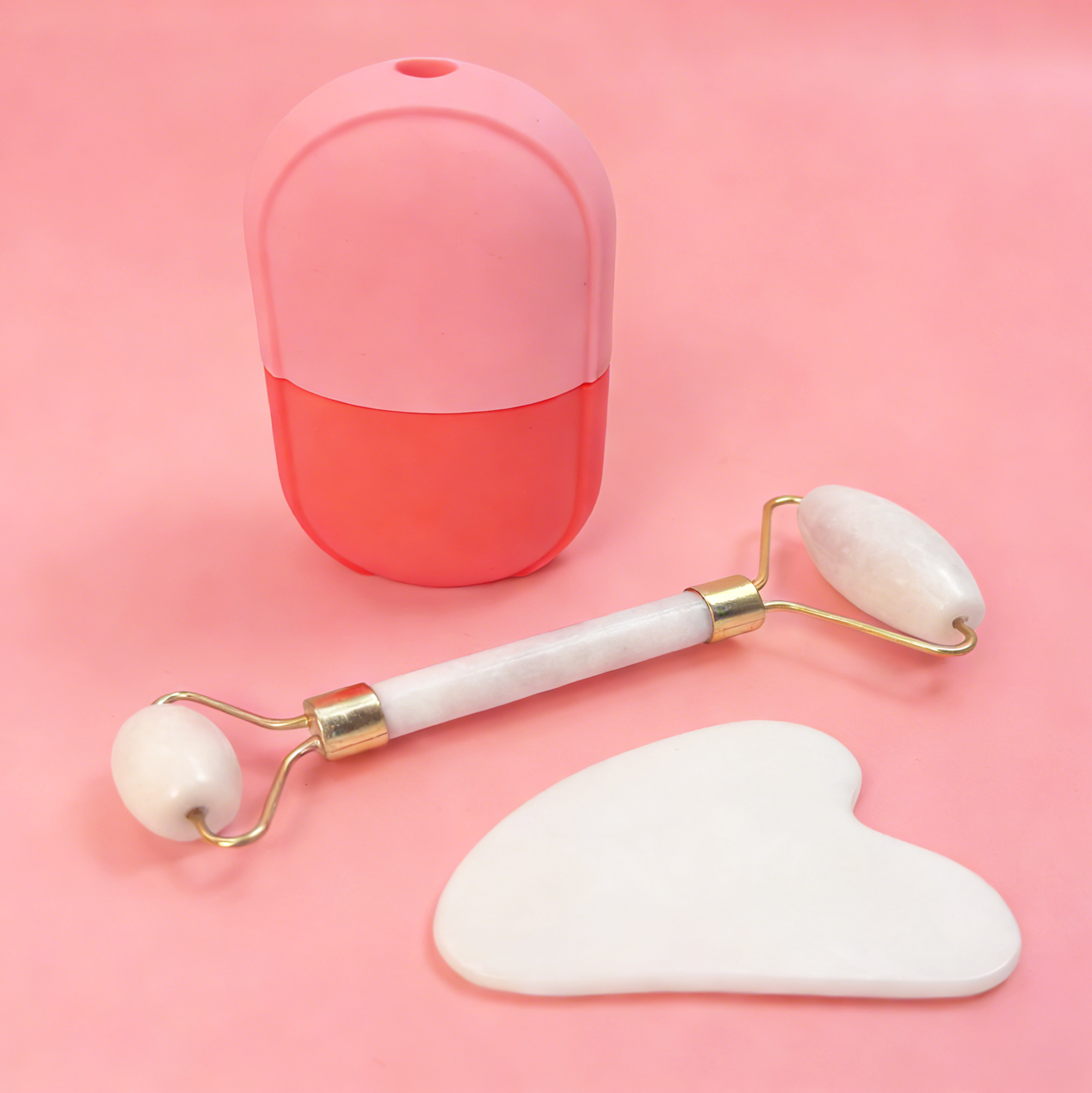 Set of 3 Facial Ice Massage Tools with Guasha