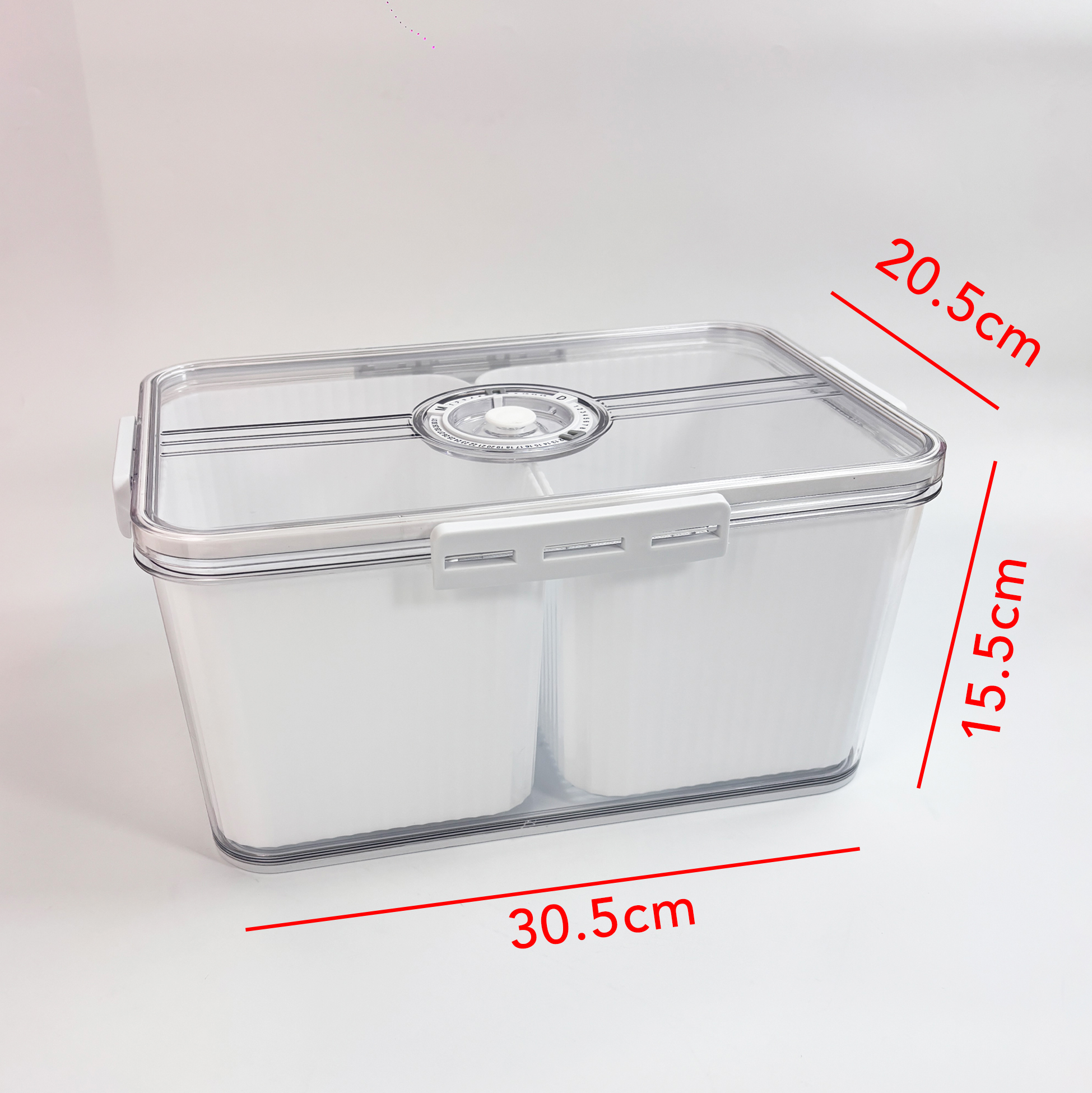 Mother's Day 2-grids Snack Box Container