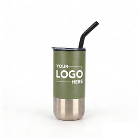 16oz Stainless Steel Tumbler Double-walled Insulated Cup