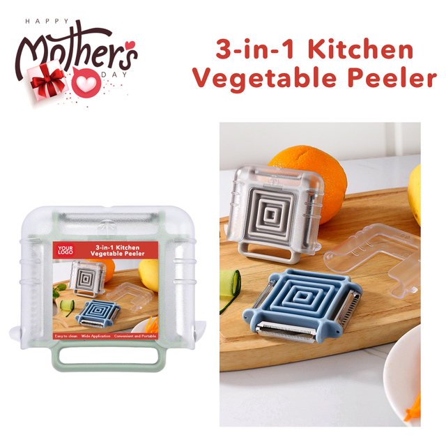 Mother's Day 3-in-1 Kitchen Vegetable Peeler