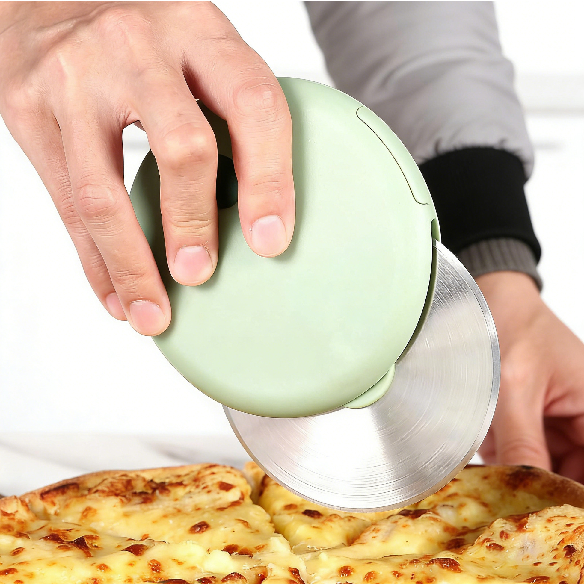 Mother's Day Pizza Cutter Wheel Kitchen Pizza Slicer Wheel