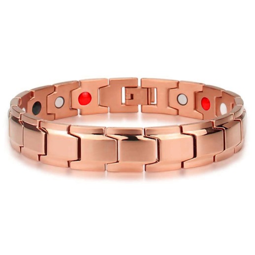 KAMALOOK Two-tone Magnetic Therapy Women's Bracelet