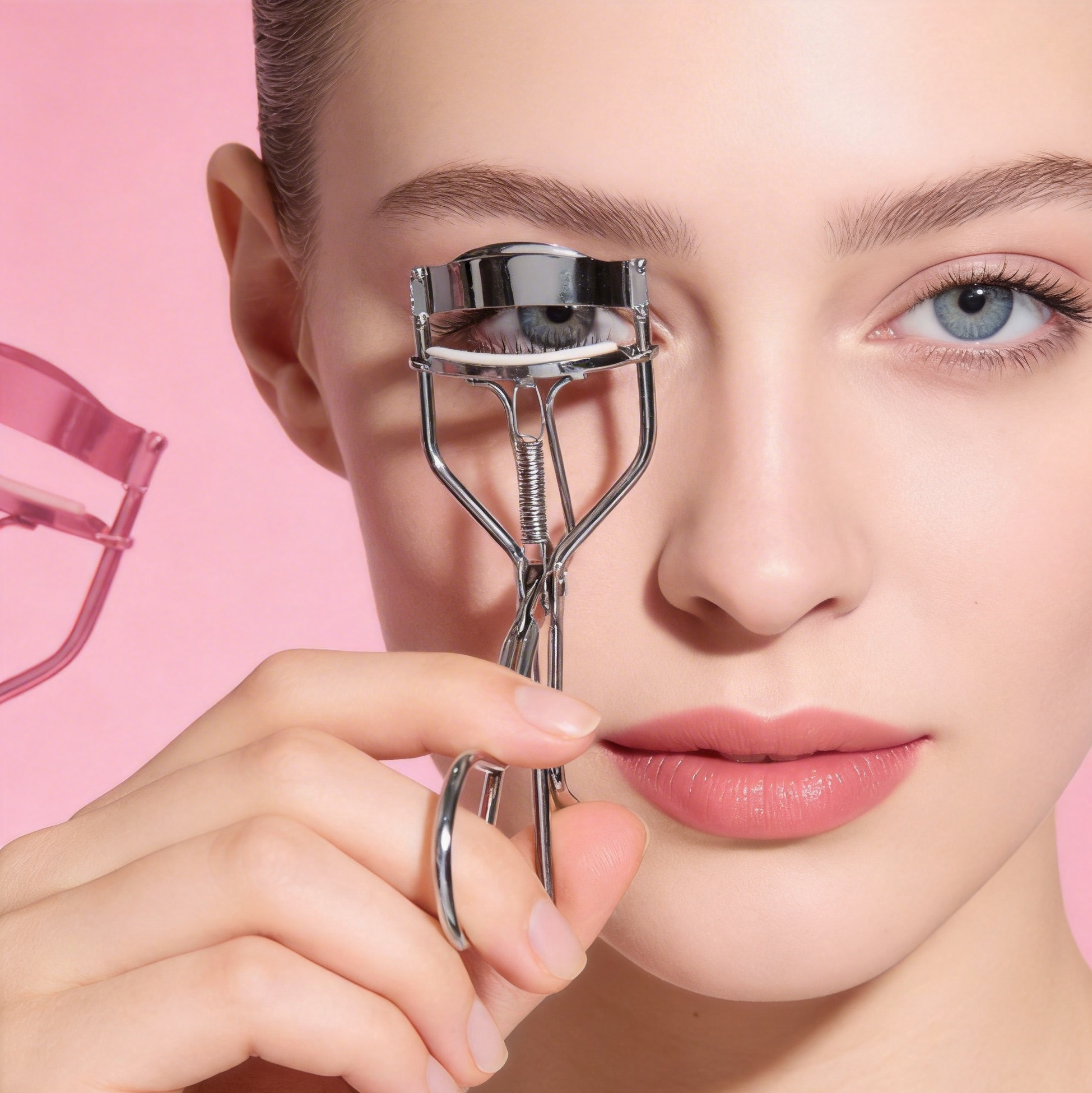 Polished Chrome Eyelash Curler