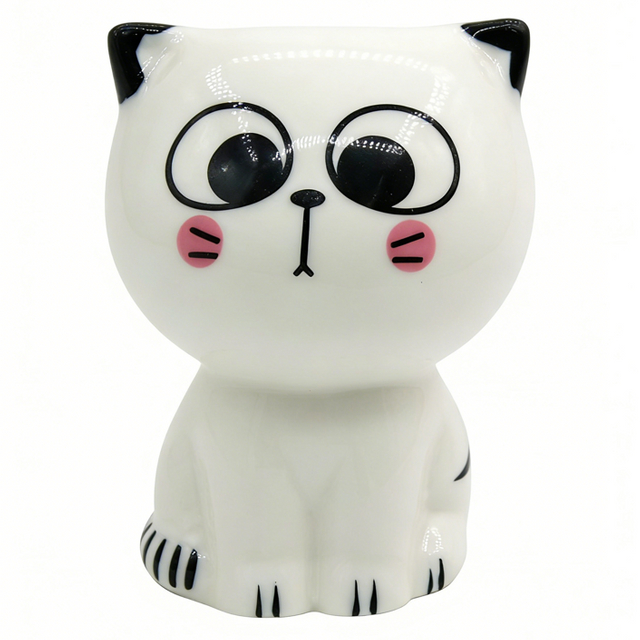 Cute Cat Ceramic Succulent Planter Pots