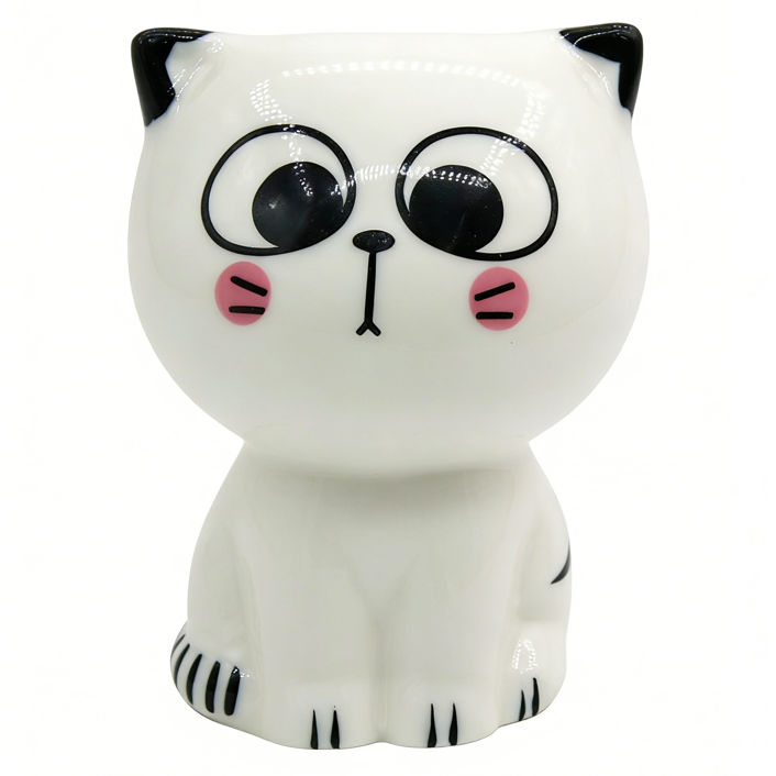 Cute Cat Ceramic Succulent Planter Pots