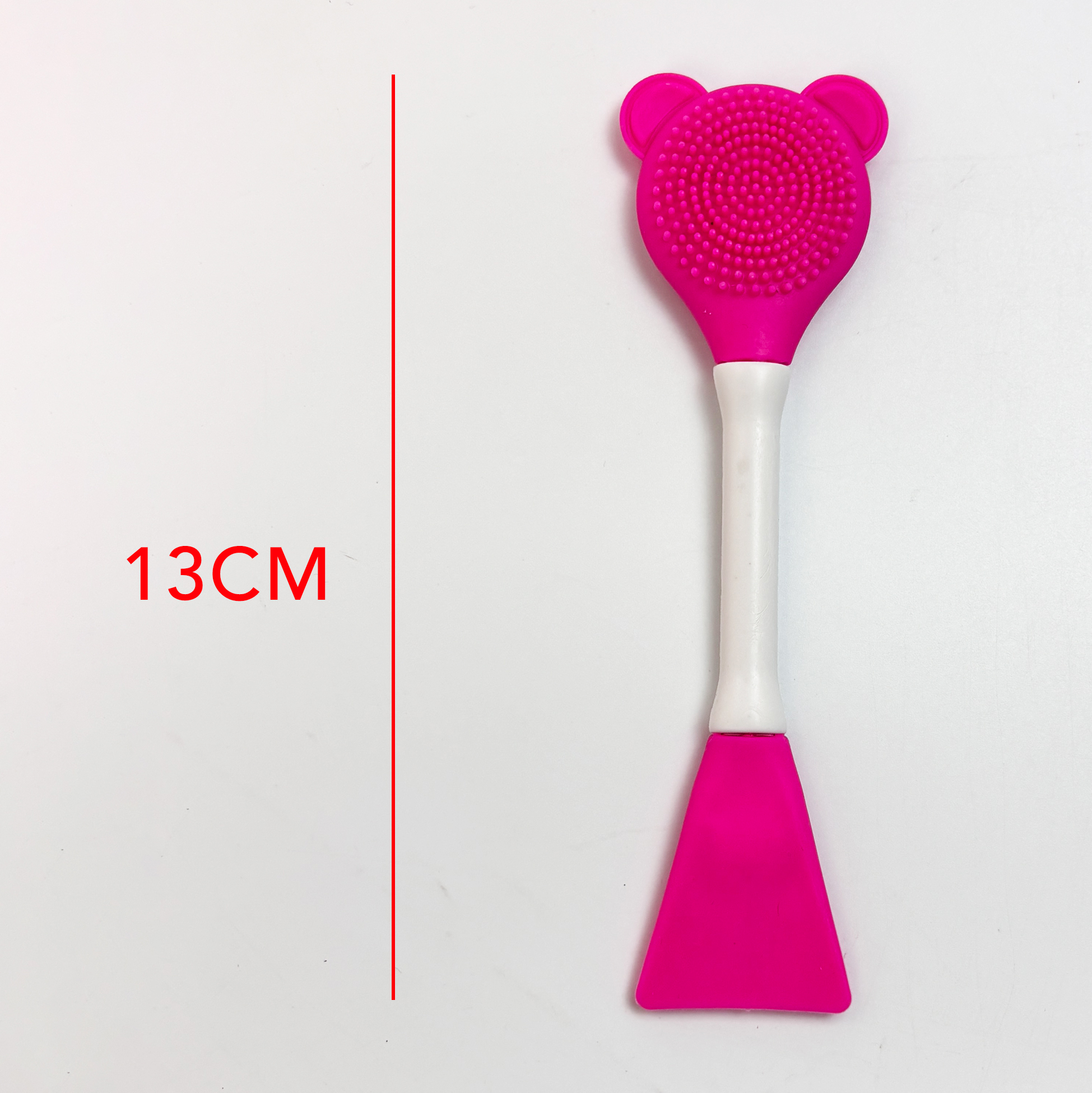 Cute Bear Ear Silicone Face Mask Brush