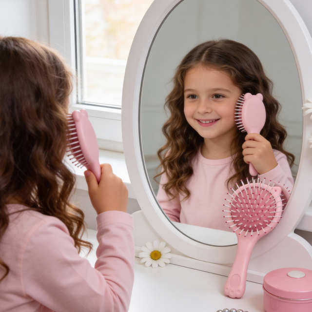 Set of 5 Pink Rose Quartz Beauty Set