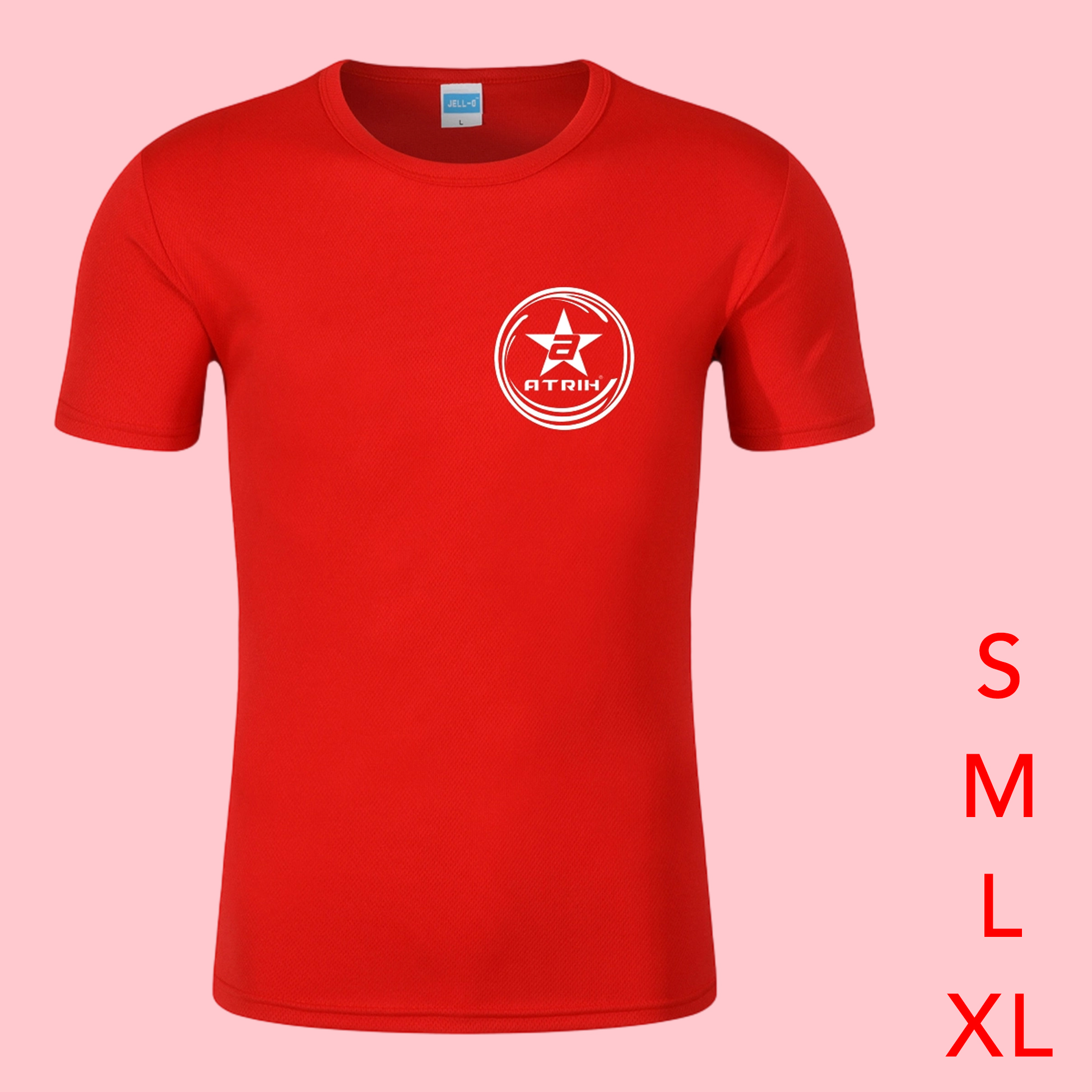 Red Quick-Dry Sport T-Shirt