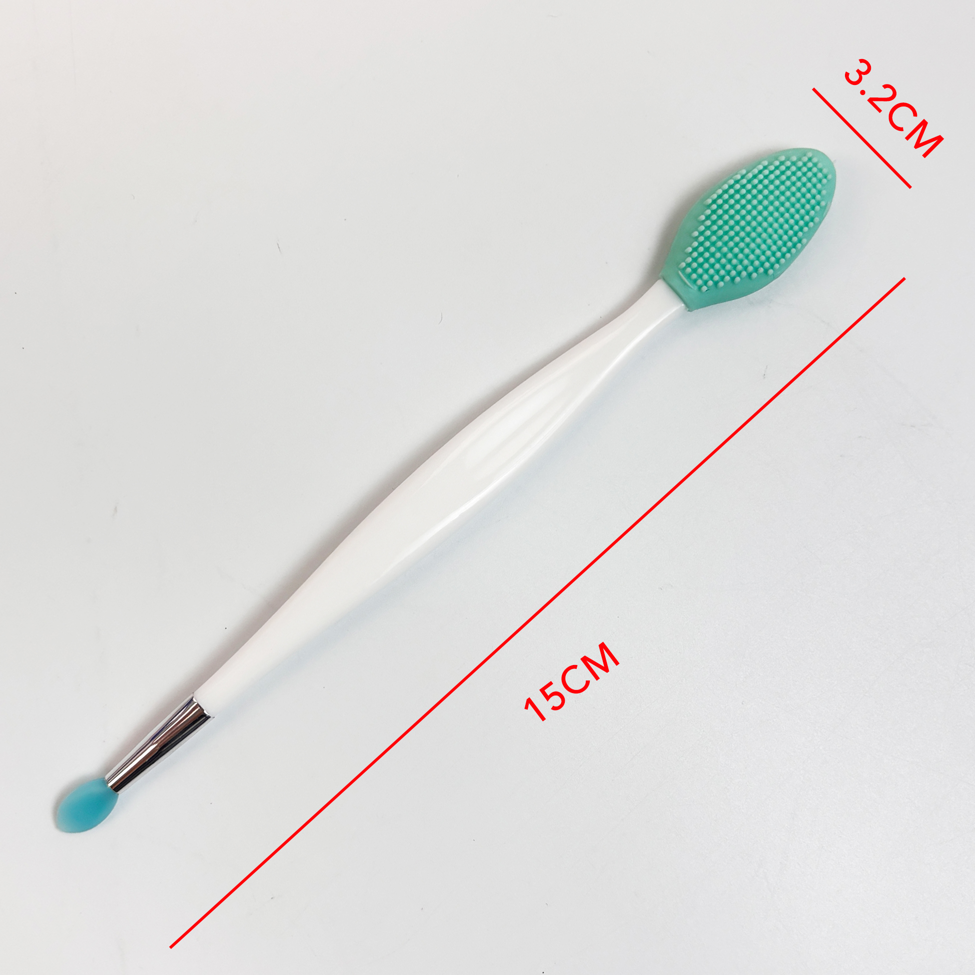 Dual-Ended Silicone Lip Scrub Brush