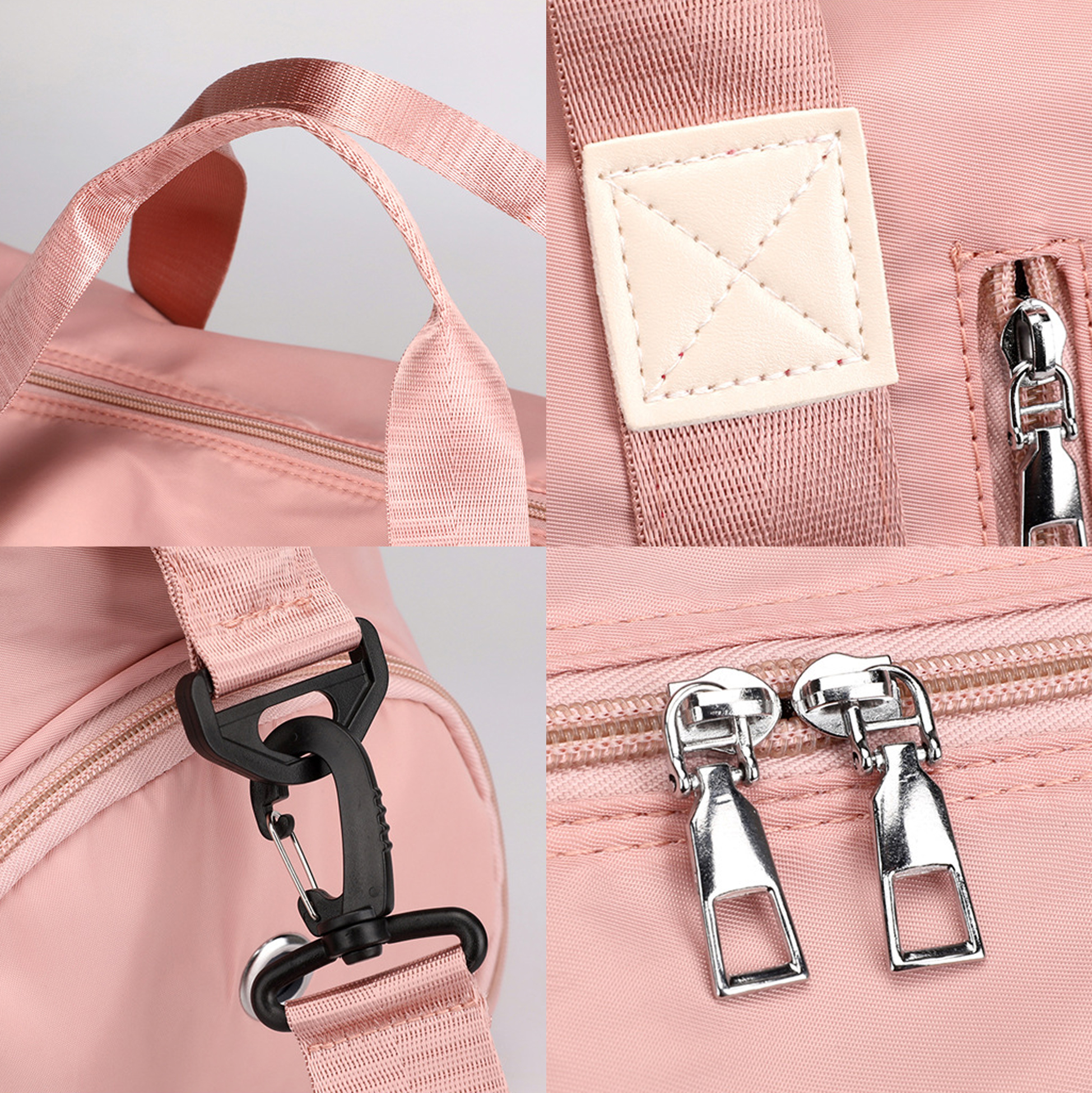 Sports Duffle Bag, Waterproof Gym Travel Weekender Bag