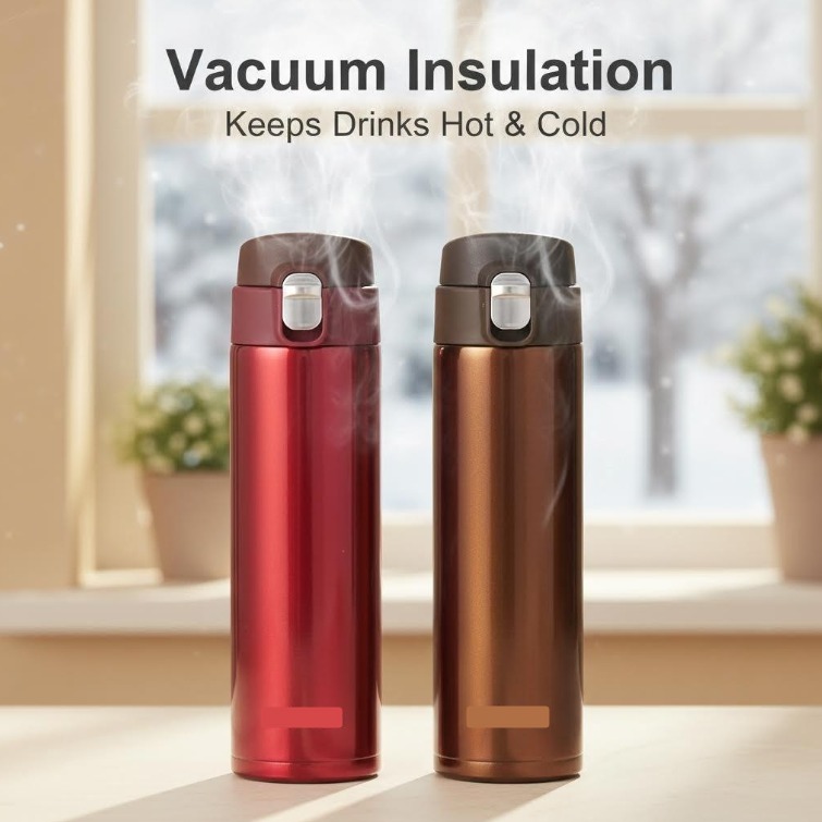 500ML One-Touch Vacuum Insulated Bottle