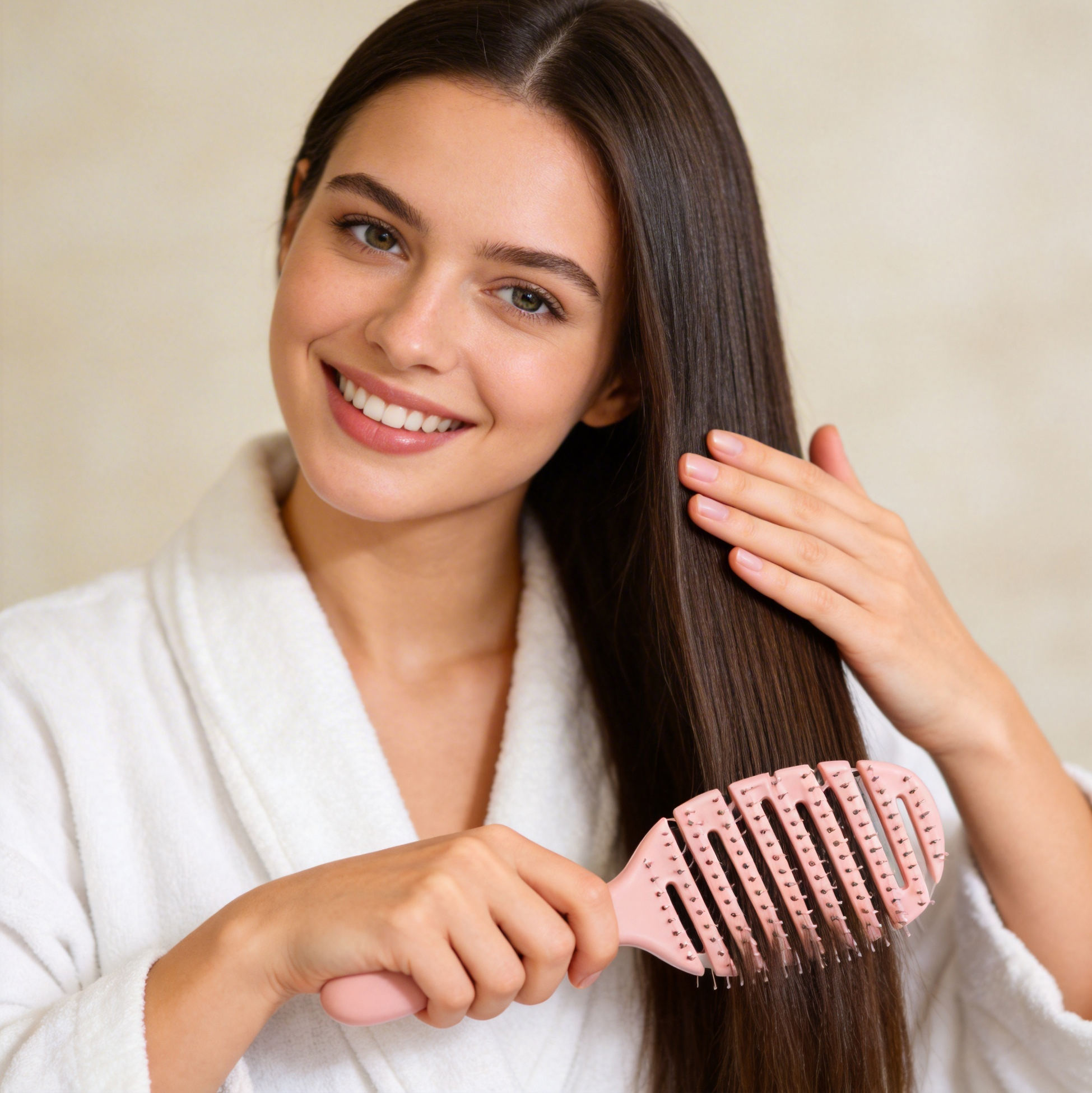 Flexible Ribbon Hair Brush