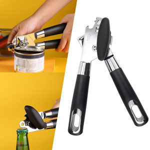  Can Opener Multi-use Stainless Steel Ergonomic Wide Application Tin Opener for Home