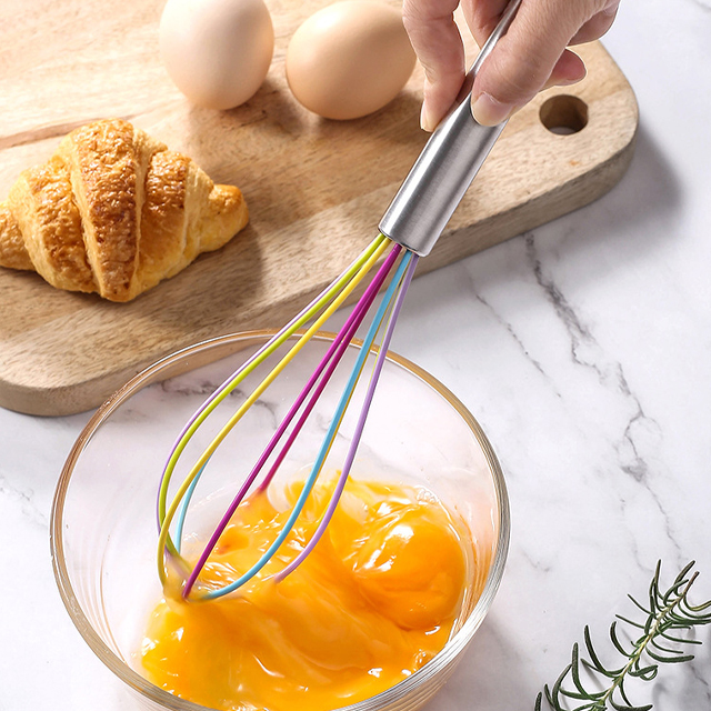 Colourful Silicone Whisk Set