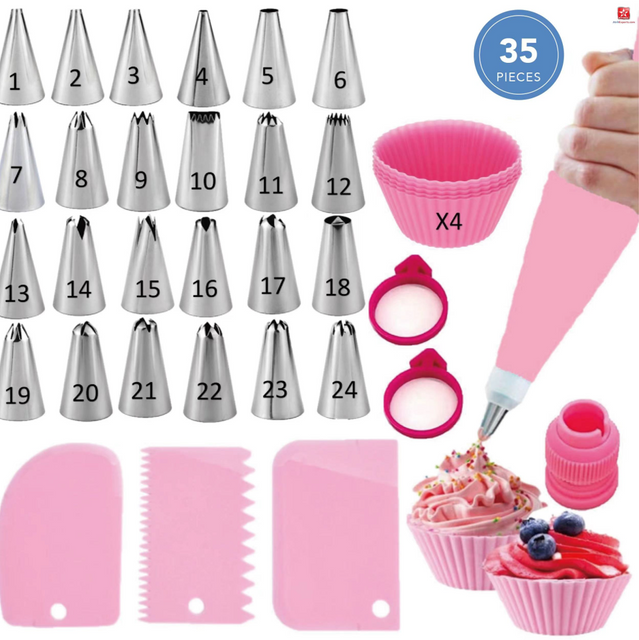 35-Piece Cake Baking Tools Set