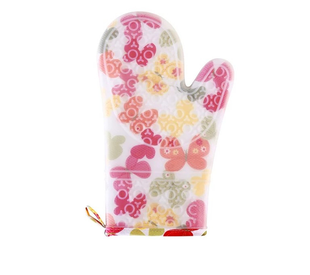 Heat-Resistant Silicone BBQ Gloves - High-Temperature Protection, Non-Slip Design for Safe Grilling, Cooking, And Oven Use, Dishwasher Safe