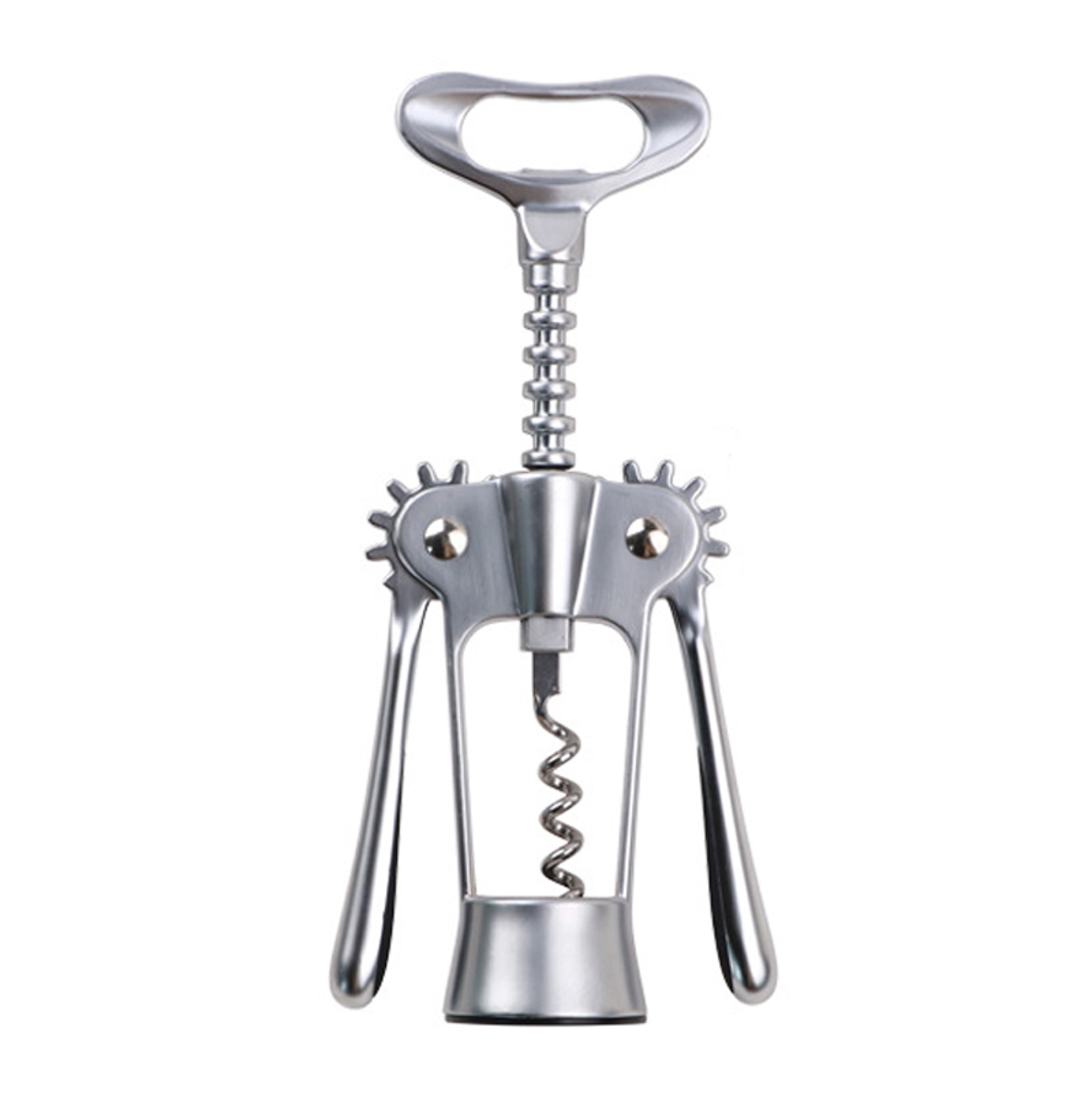 Wing Corkscrew Wine Opener – Heavy Duty Winged Bottle Opener with Ergonomic Grip, Ideal for Wine And Beer Bottles