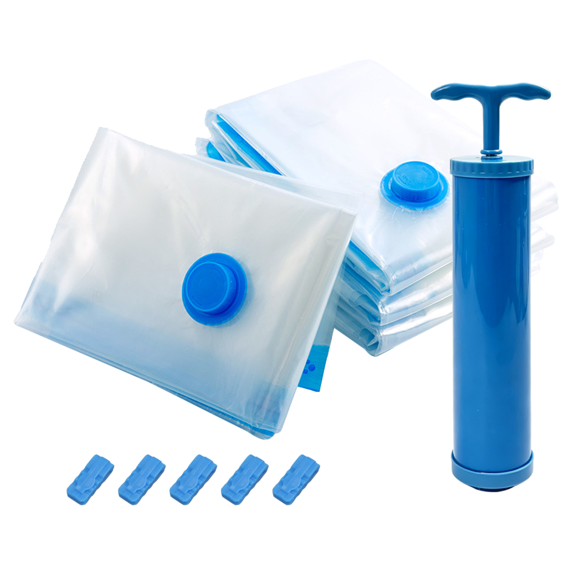Vacuum Storage Bags with Hand Pump