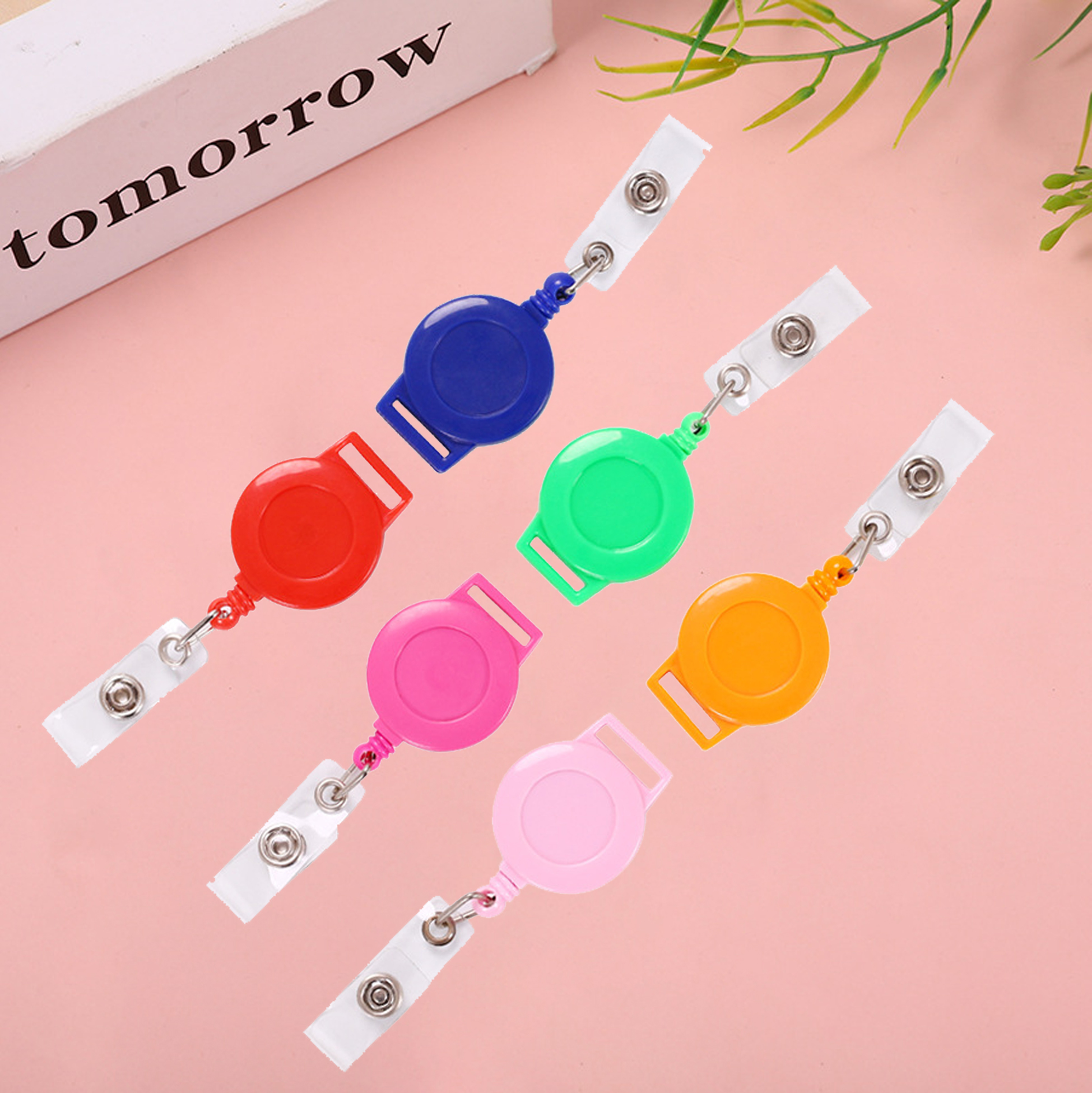 Retractable Anti - Theft Keychain