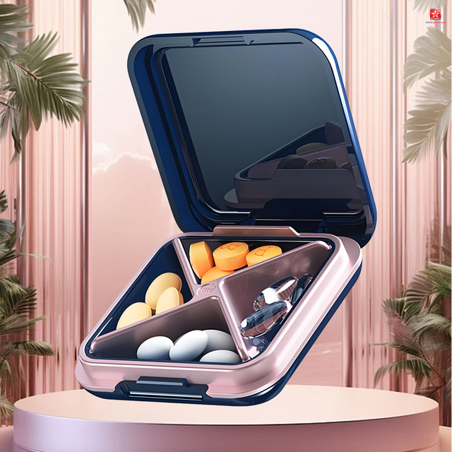 Portable Compartment Pill Organizer