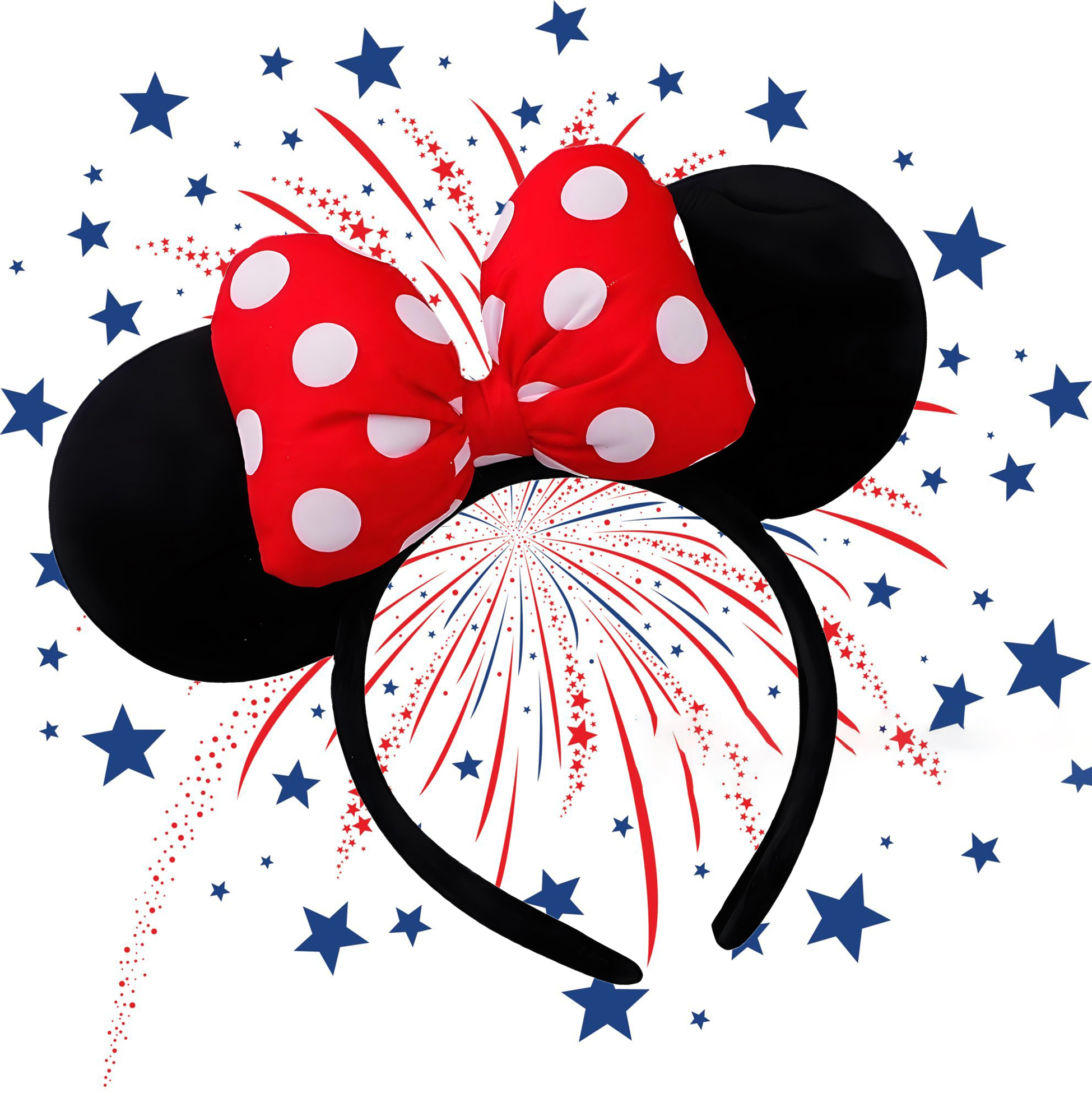 Minnie Mouse Ears Headband