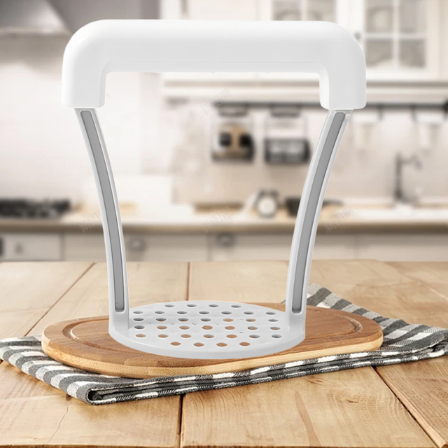White Potato Masher