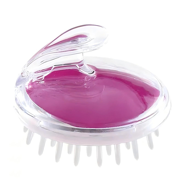 Ergonomic Silicone Scalp Shampoo Brush