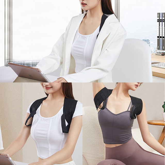 Unisex Black Posture Corrector