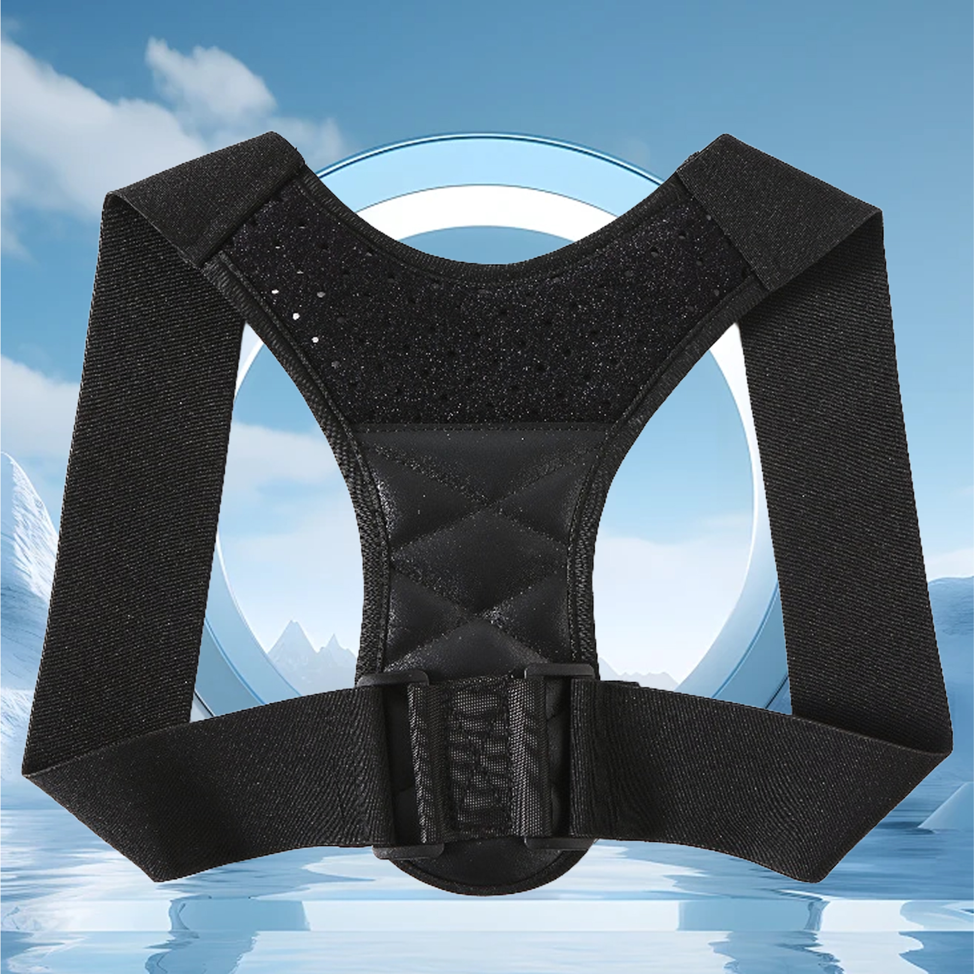 Stylish Black Posture Corrector 