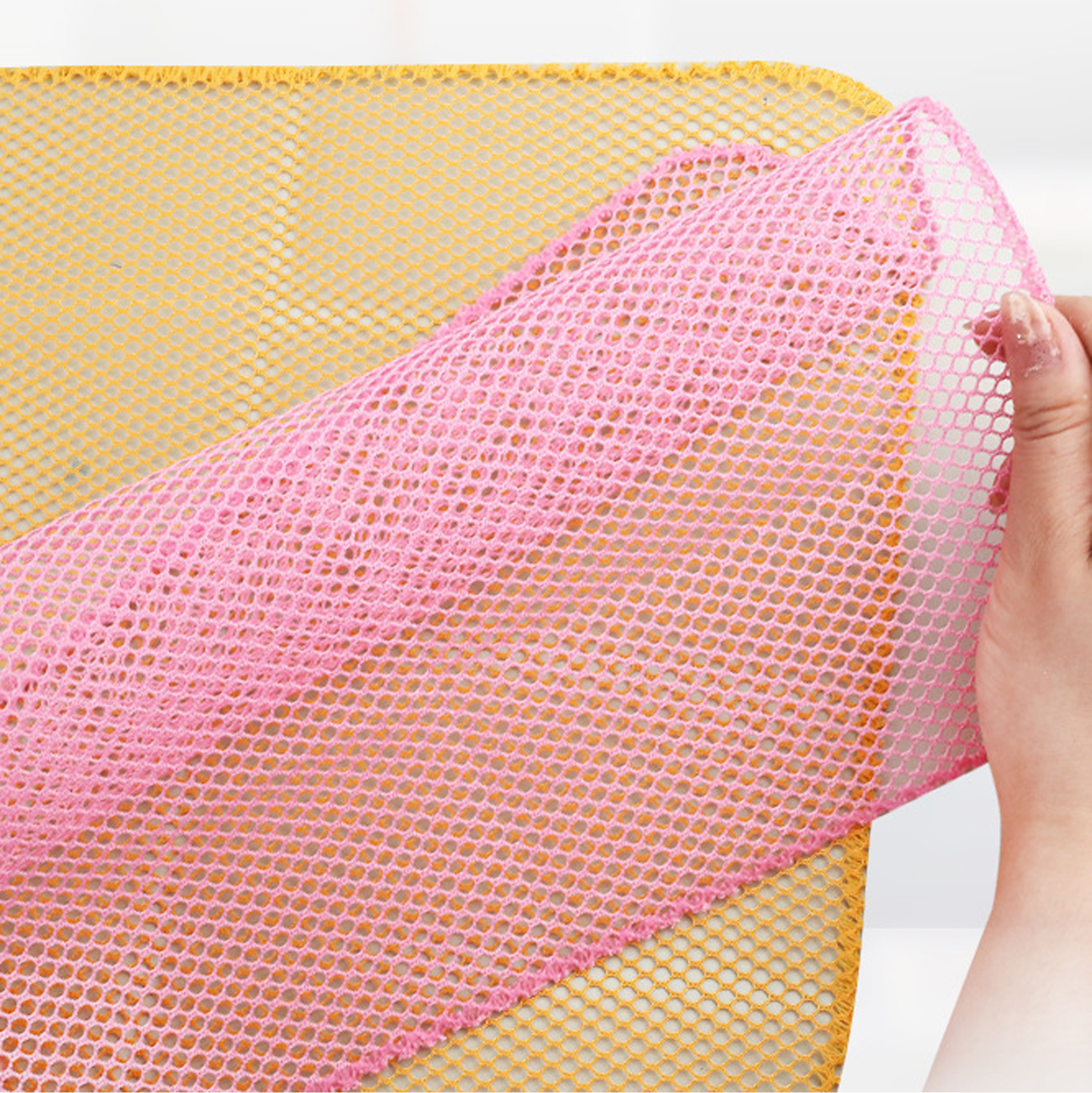 Colorful Mesh Kitchen Cleaning Cloths
