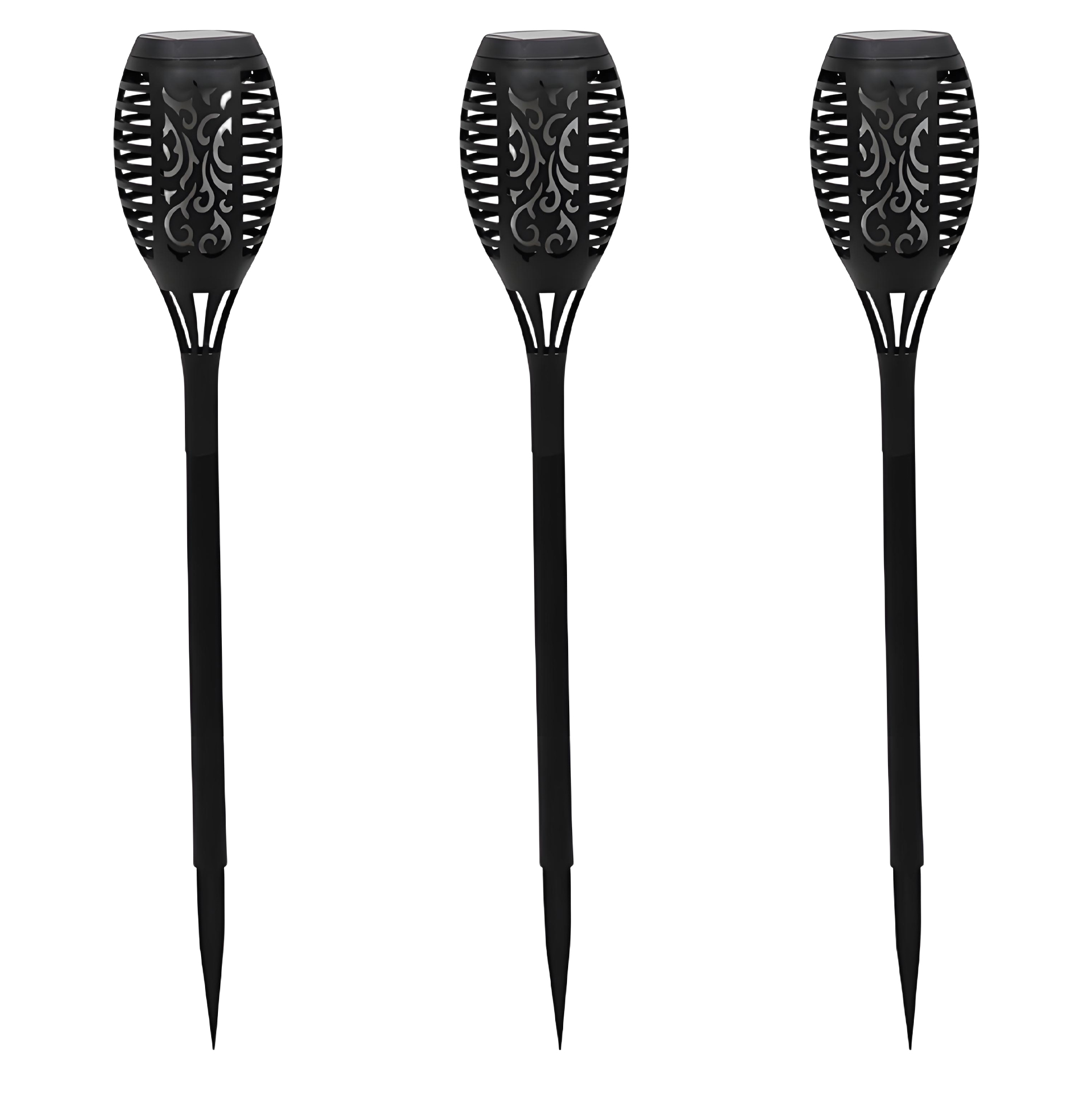 Solar Flickering Flame Torch Lights