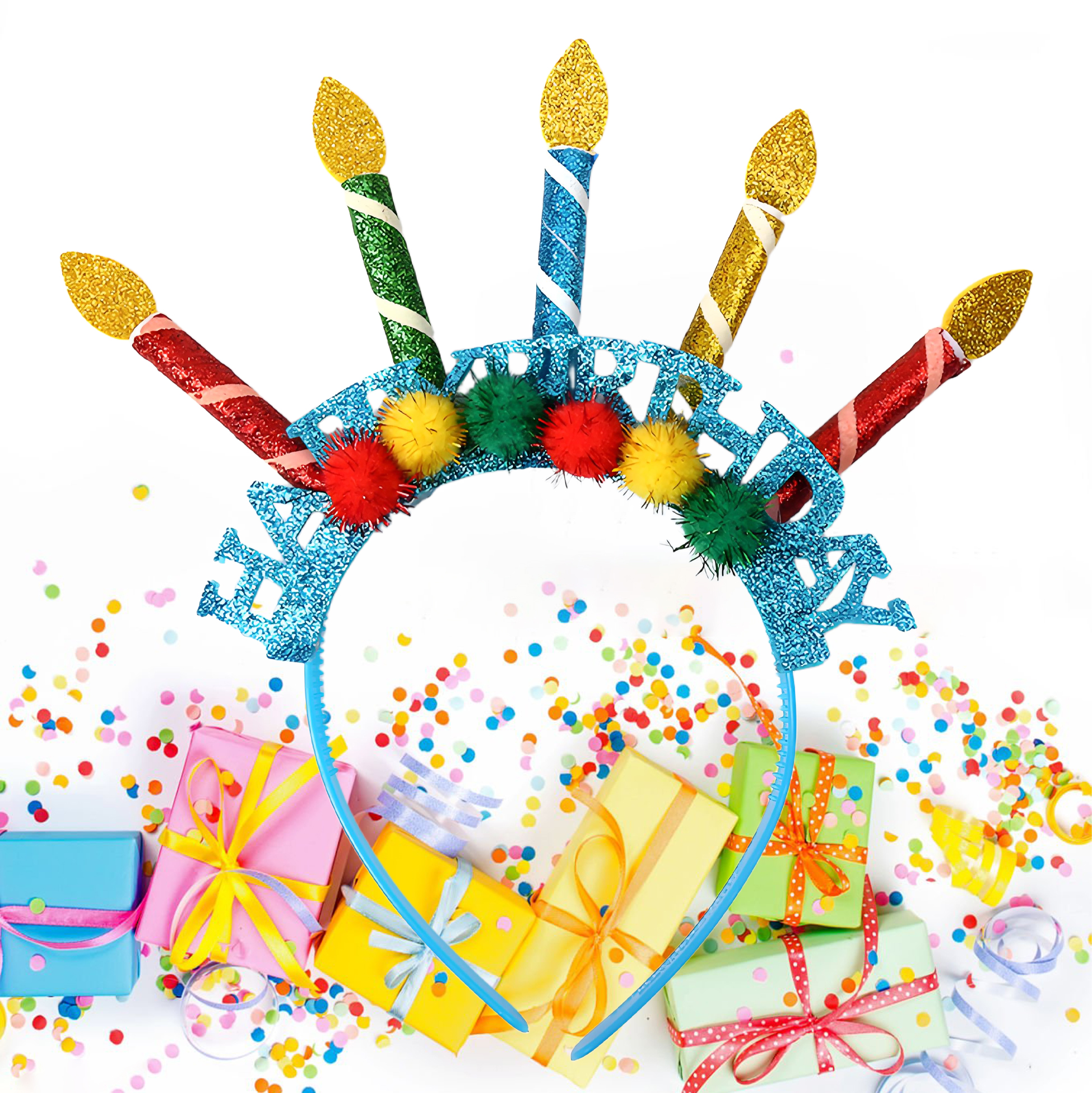 Happy Birthday Candle Headband