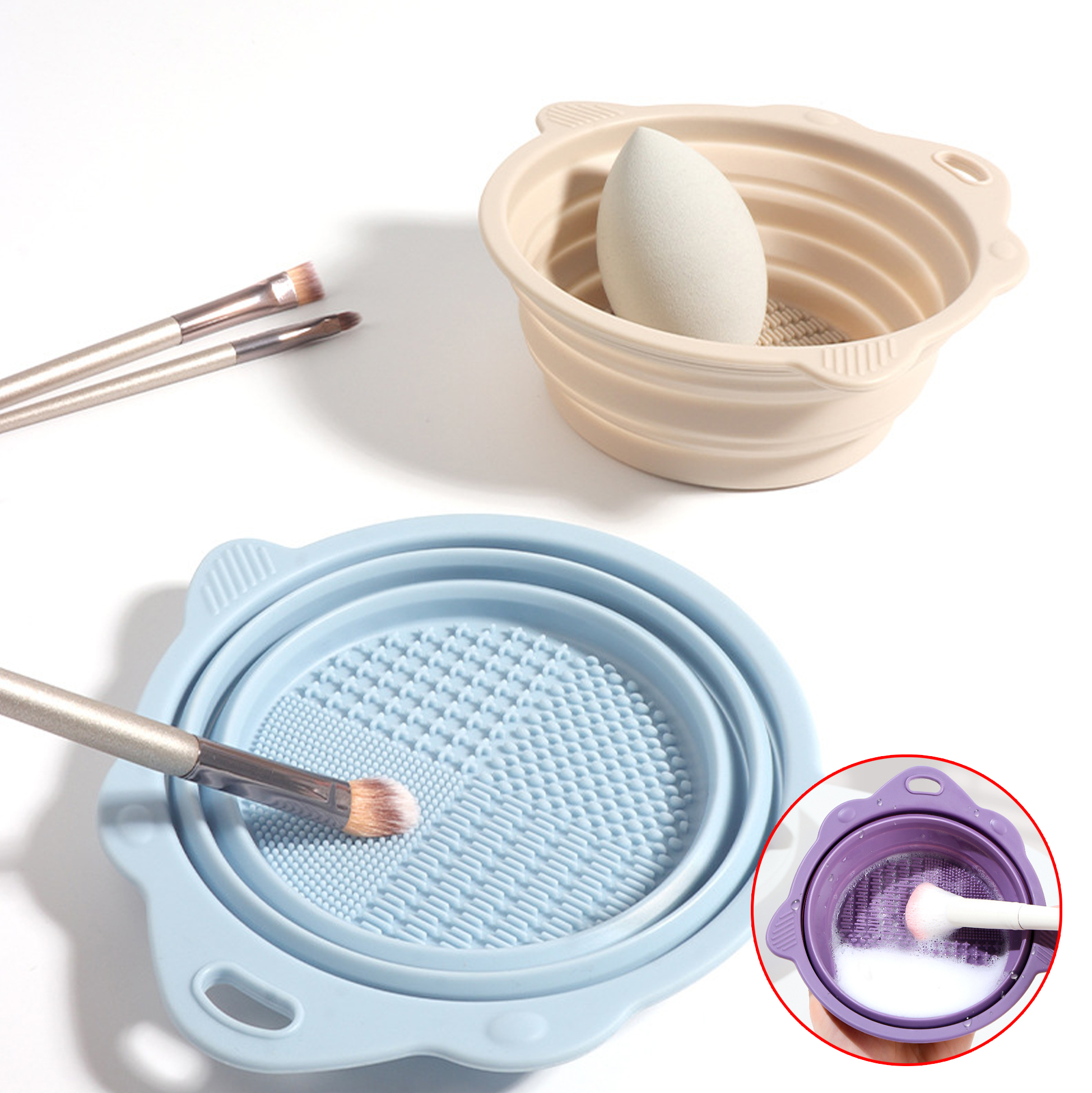 Silicone Makeup Brush Scrubber Mat