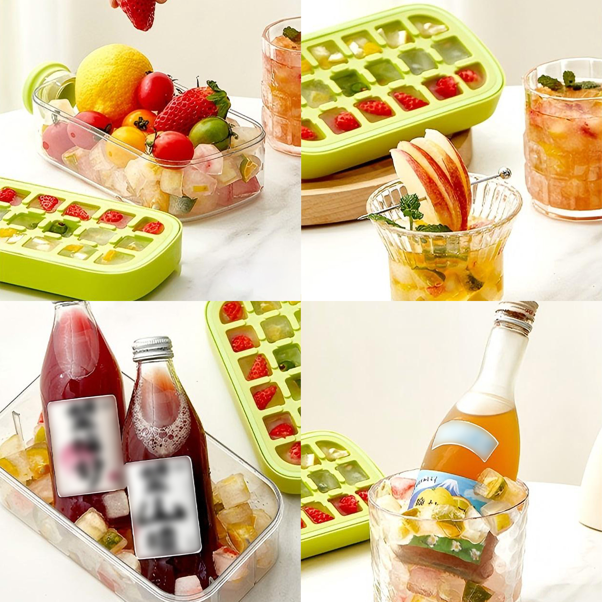 Silicone Ice Cube Trays