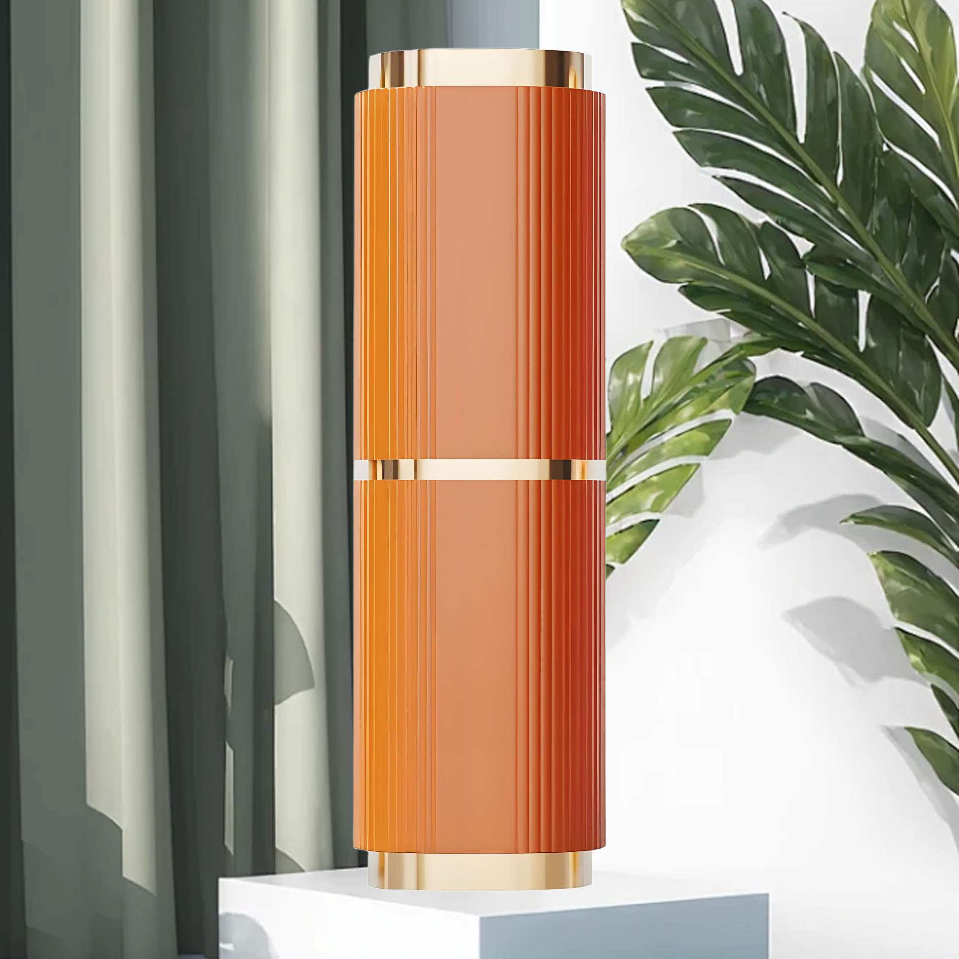 Stylish Ribbed Travel Toothbrush Holders 