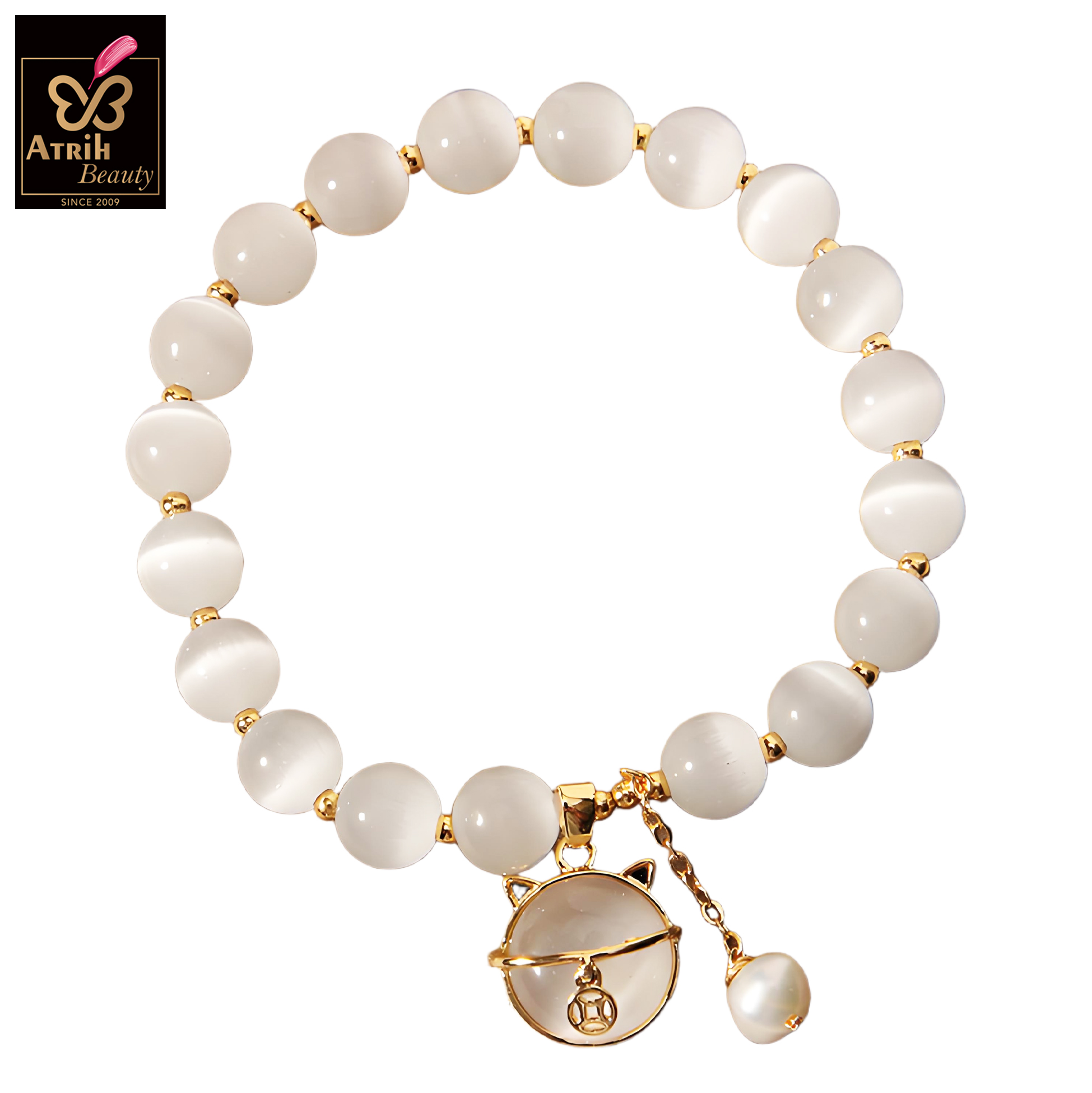 Cat's Eye Stone Bracelet 