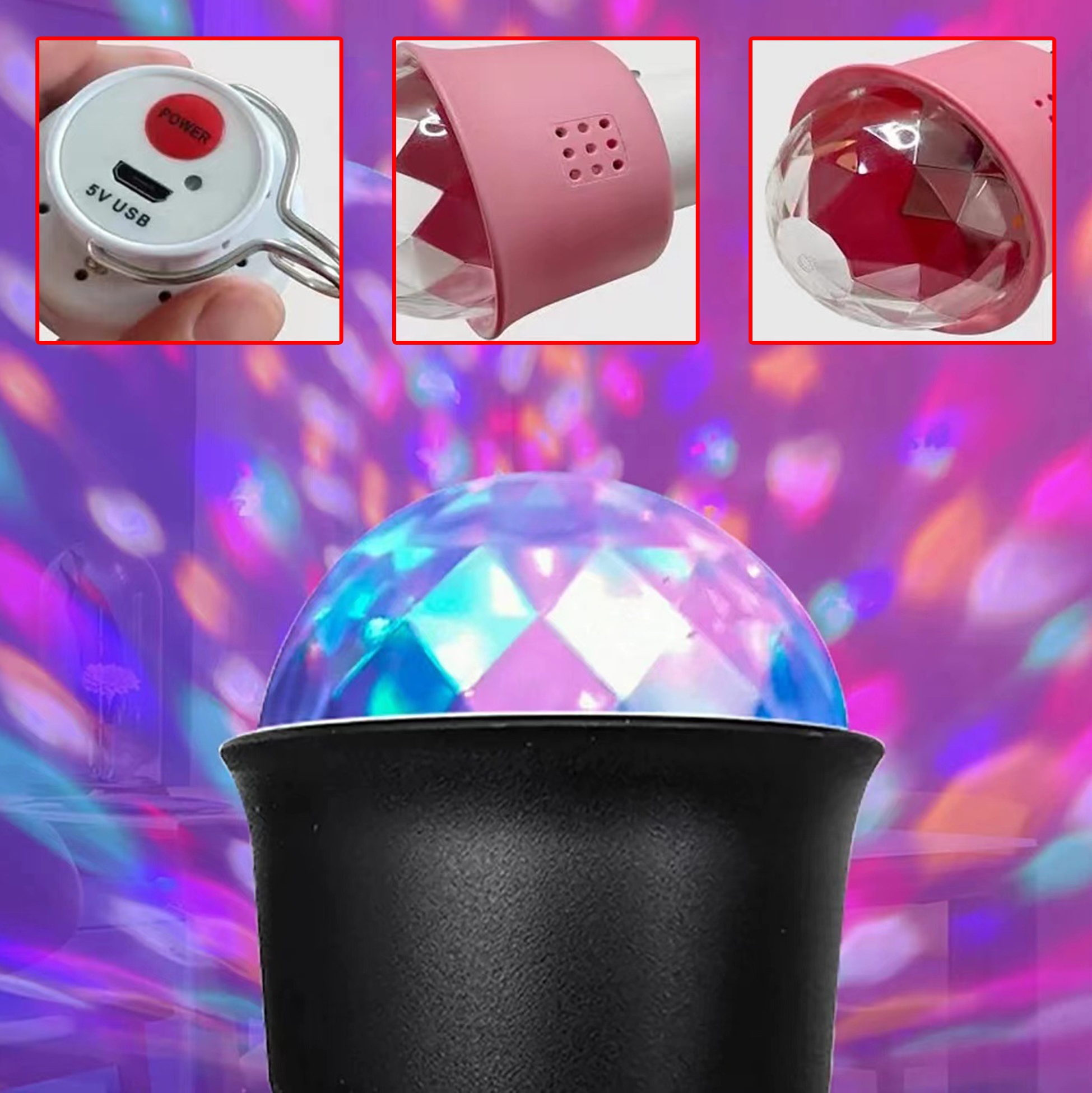 Portable Disco Ball Party Light