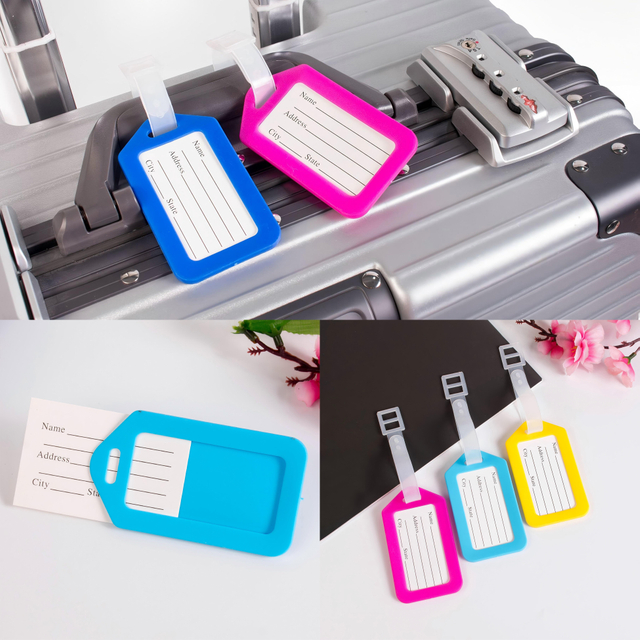 Silicone Luggage Tag 