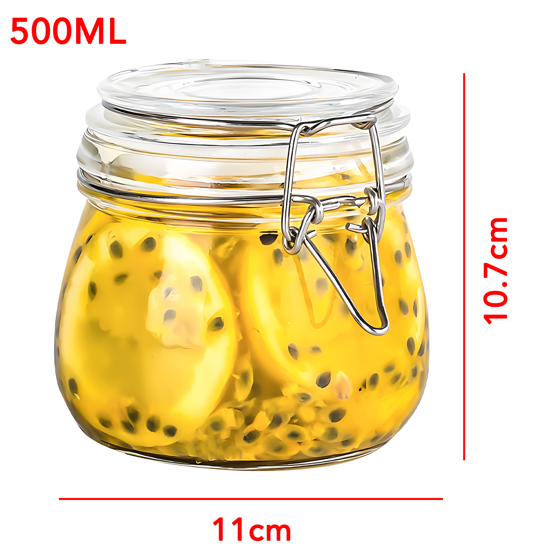 Airtight Glass Storage Jar