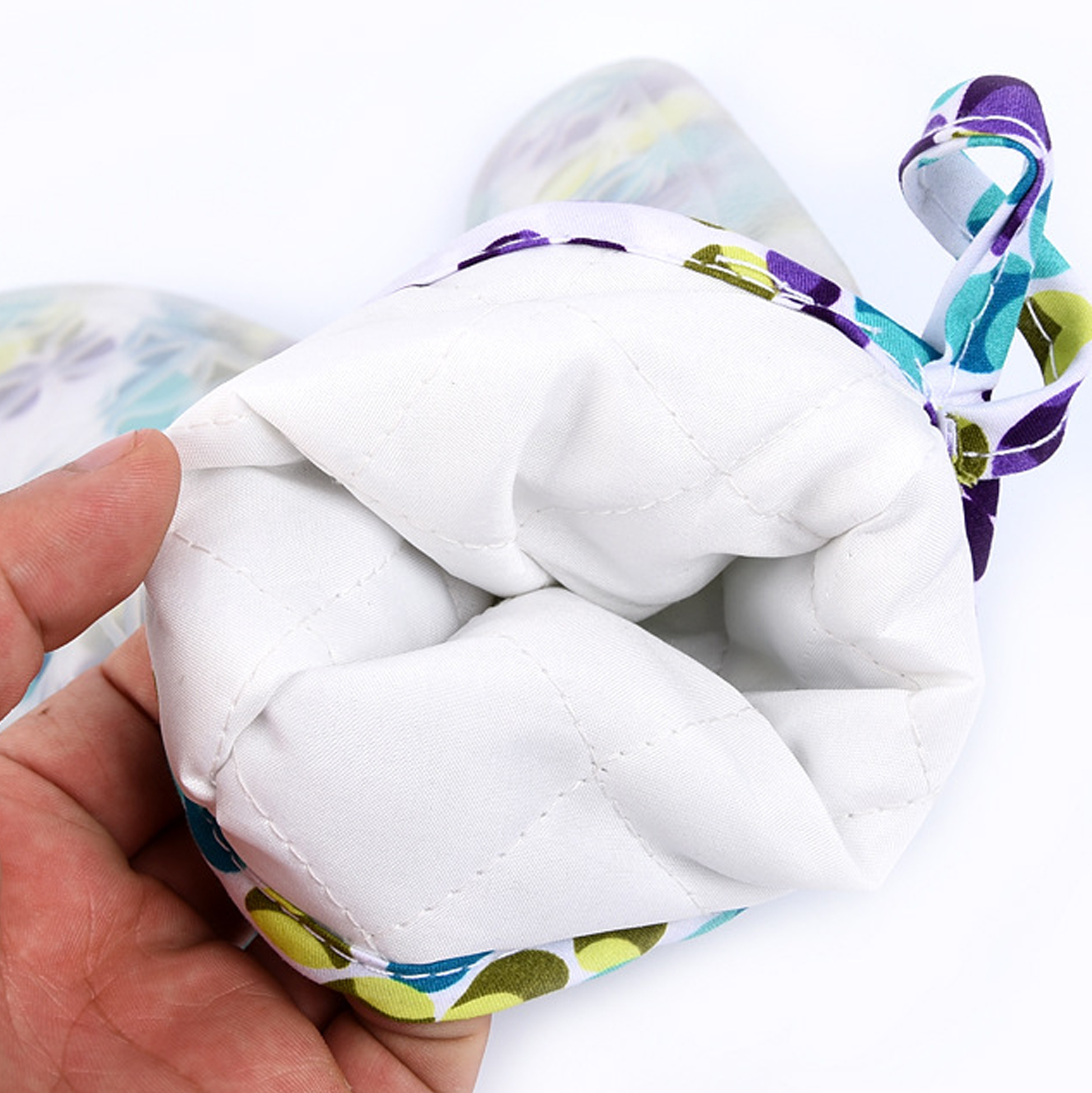Colorful Polka Dot Silicone Oven Mitt