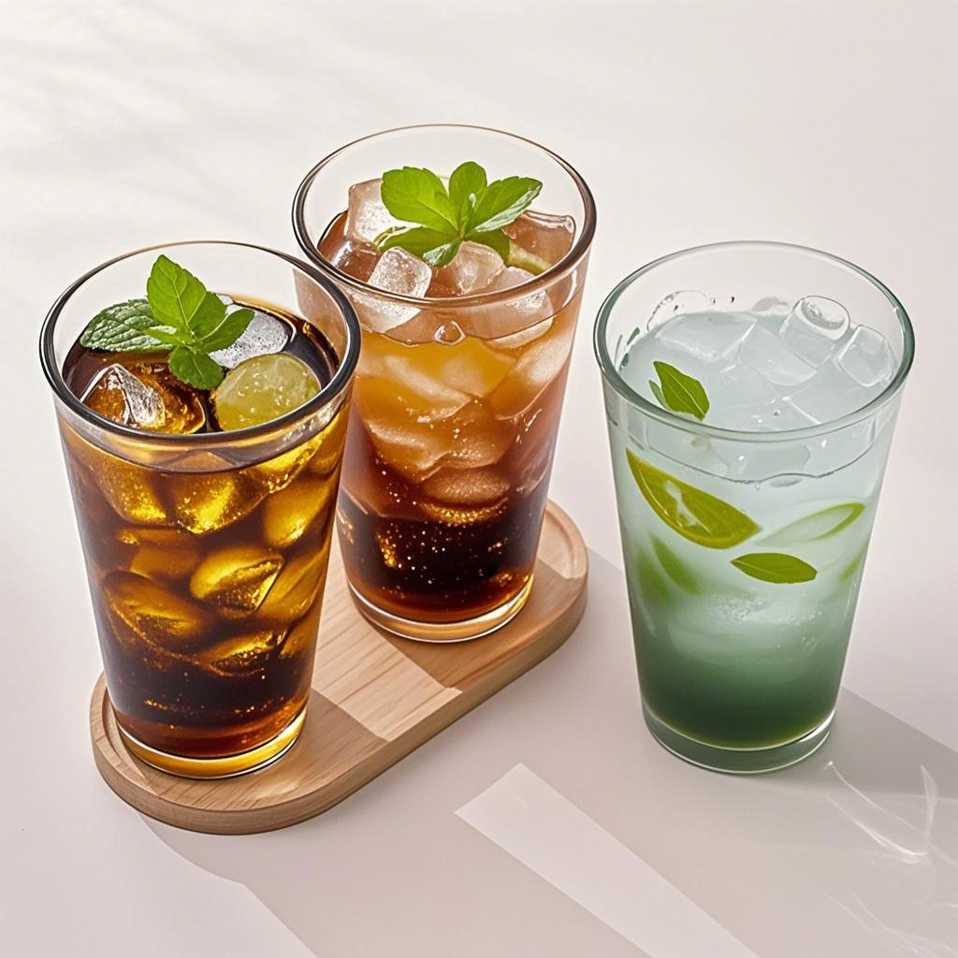330ML Clear Hammered Texture Glass Drinking Cups