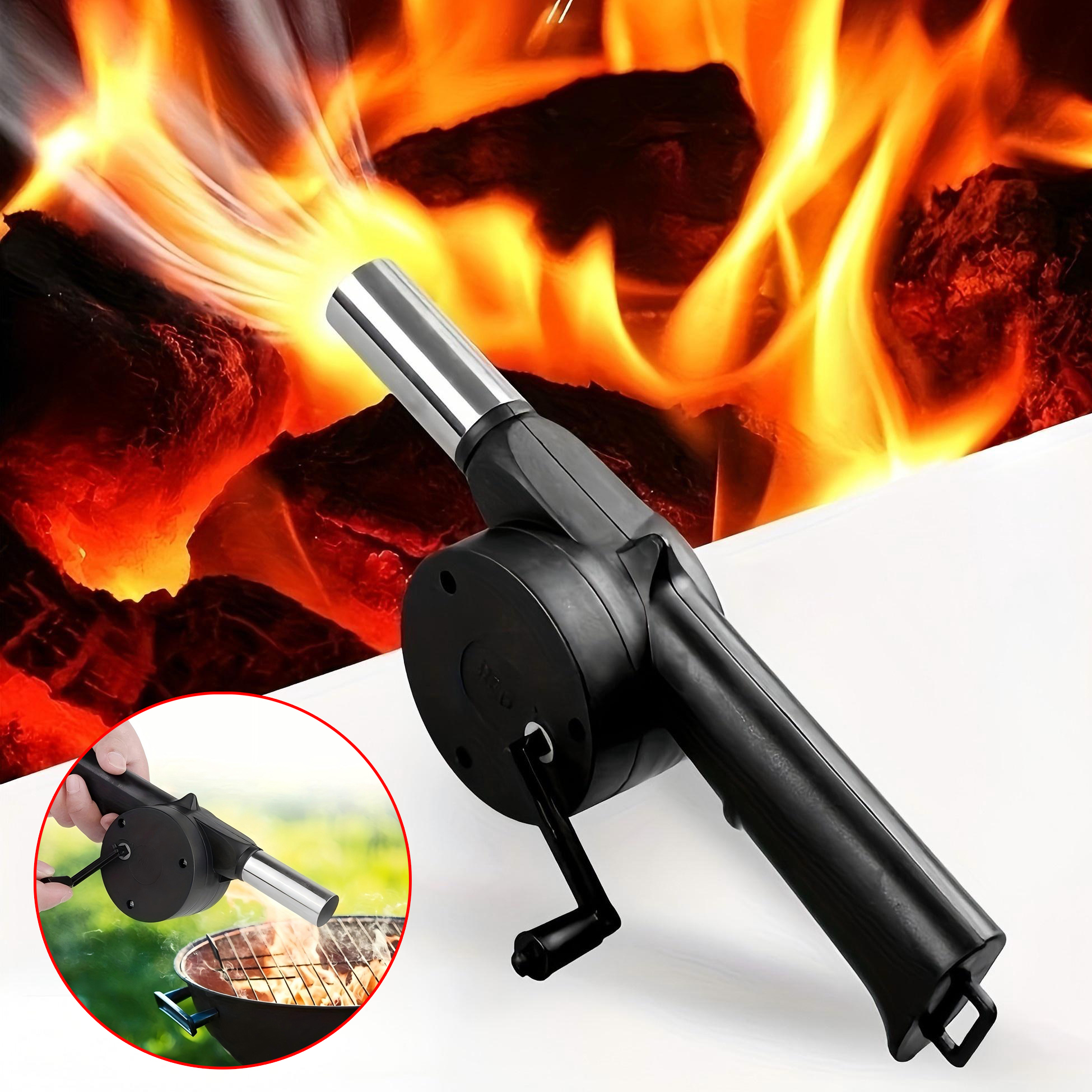 Manual BBQ Blower