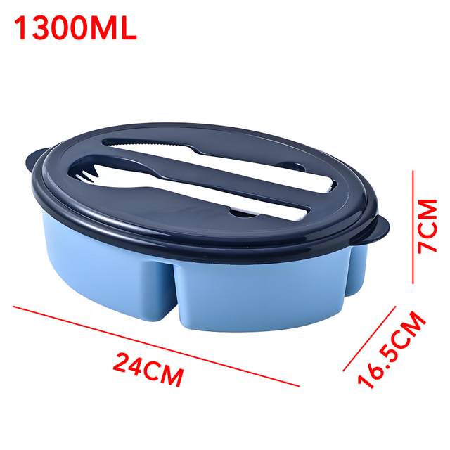 Plastic Bento Style Lunch Box